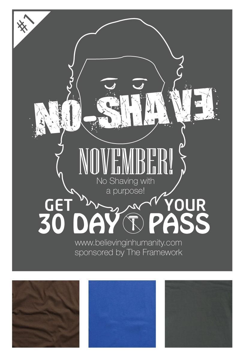 No Shave November Design 1
