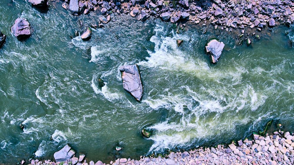 #5 Seller - Colorado River Rapids rocks
