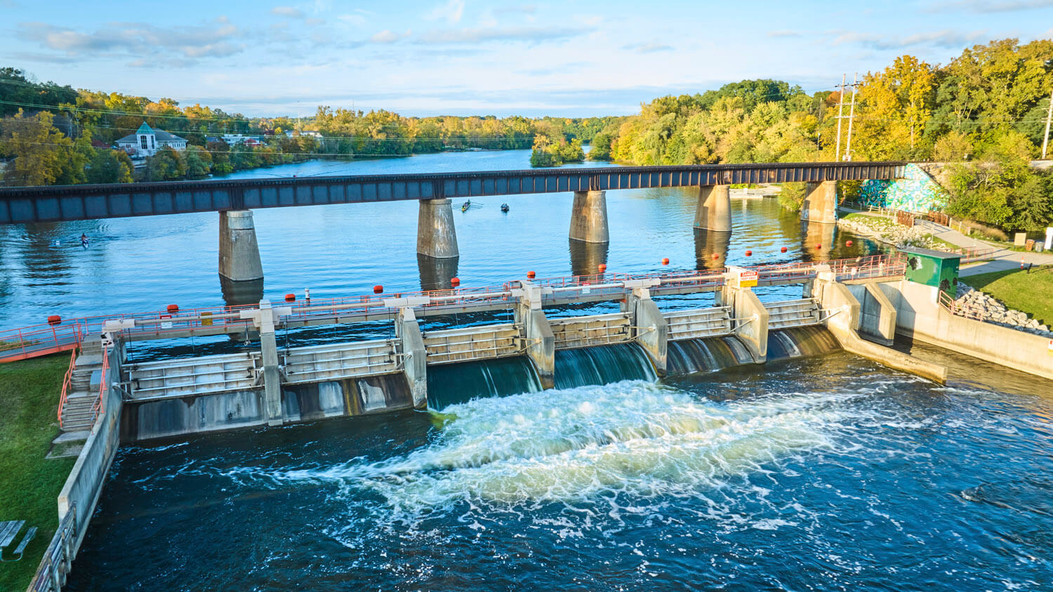 Dam in Ann Arbor