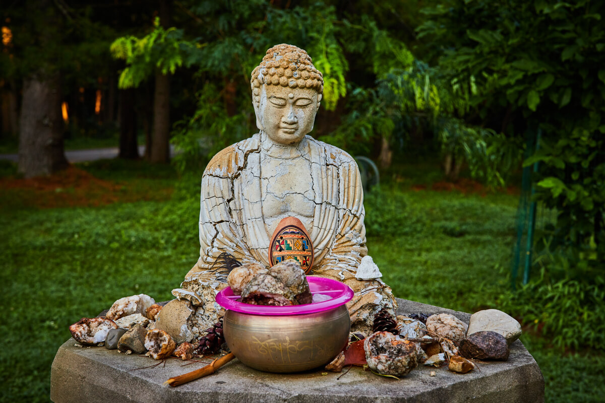 Resting Buddhist Statue