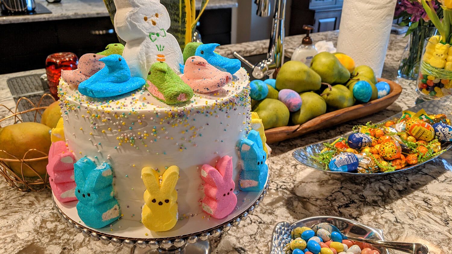 Easter Peep Cake