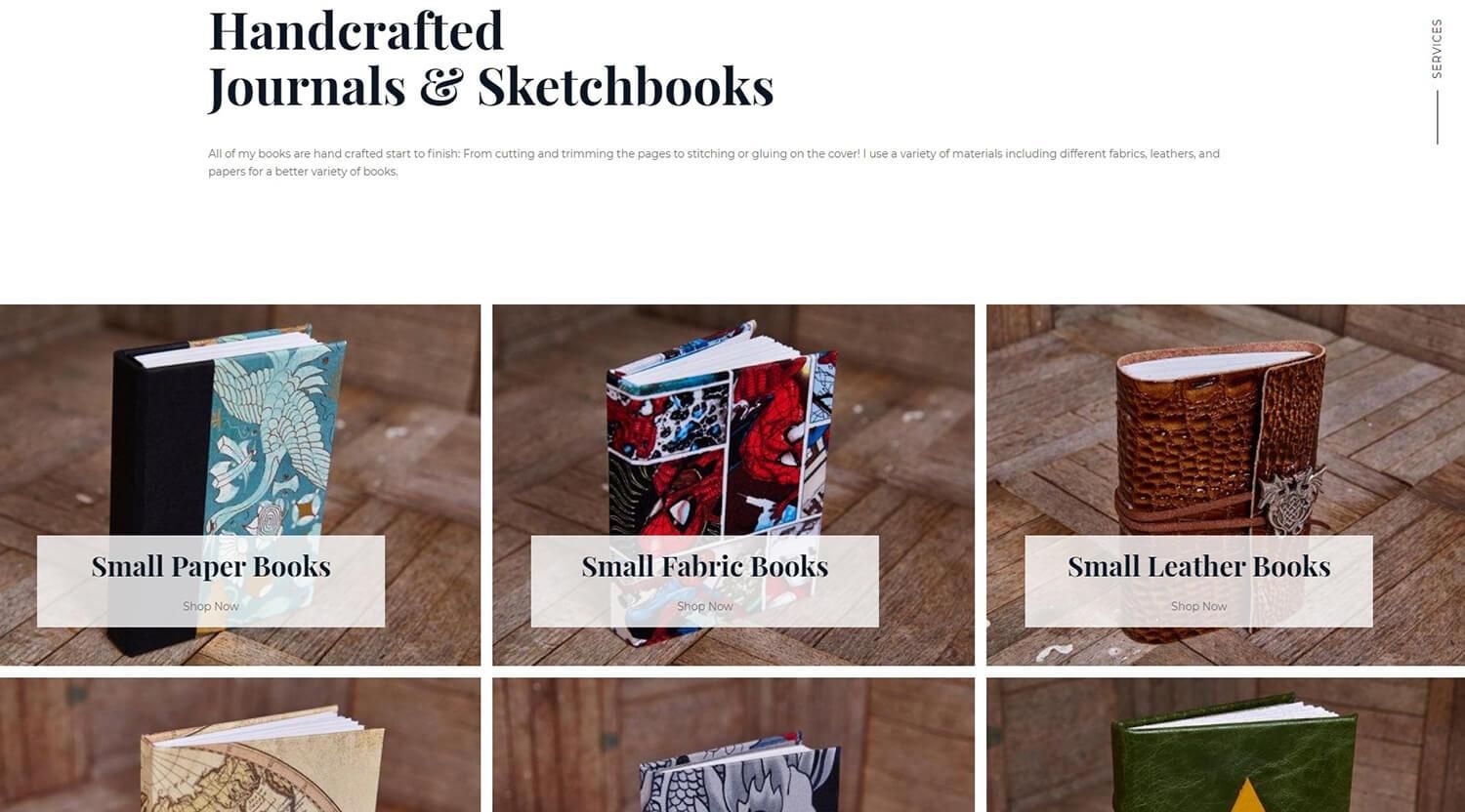 Handcrafted Journals And Sketchbooks