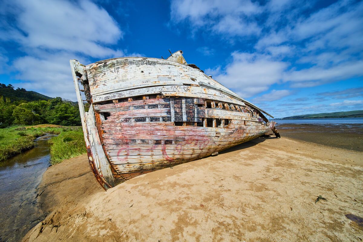 Point Reyes Shipwreck side